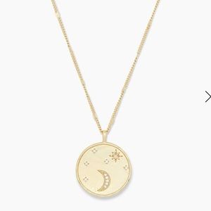 Gorjana Luna Coin Necklace